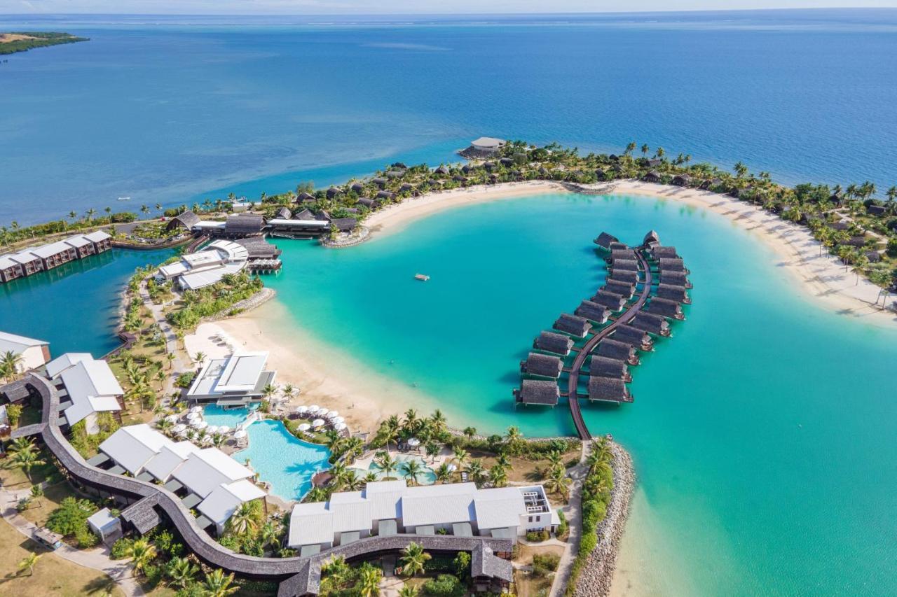 Fiji Marriott Resort Momi Bay Exterior foto Aerial view of the resort
