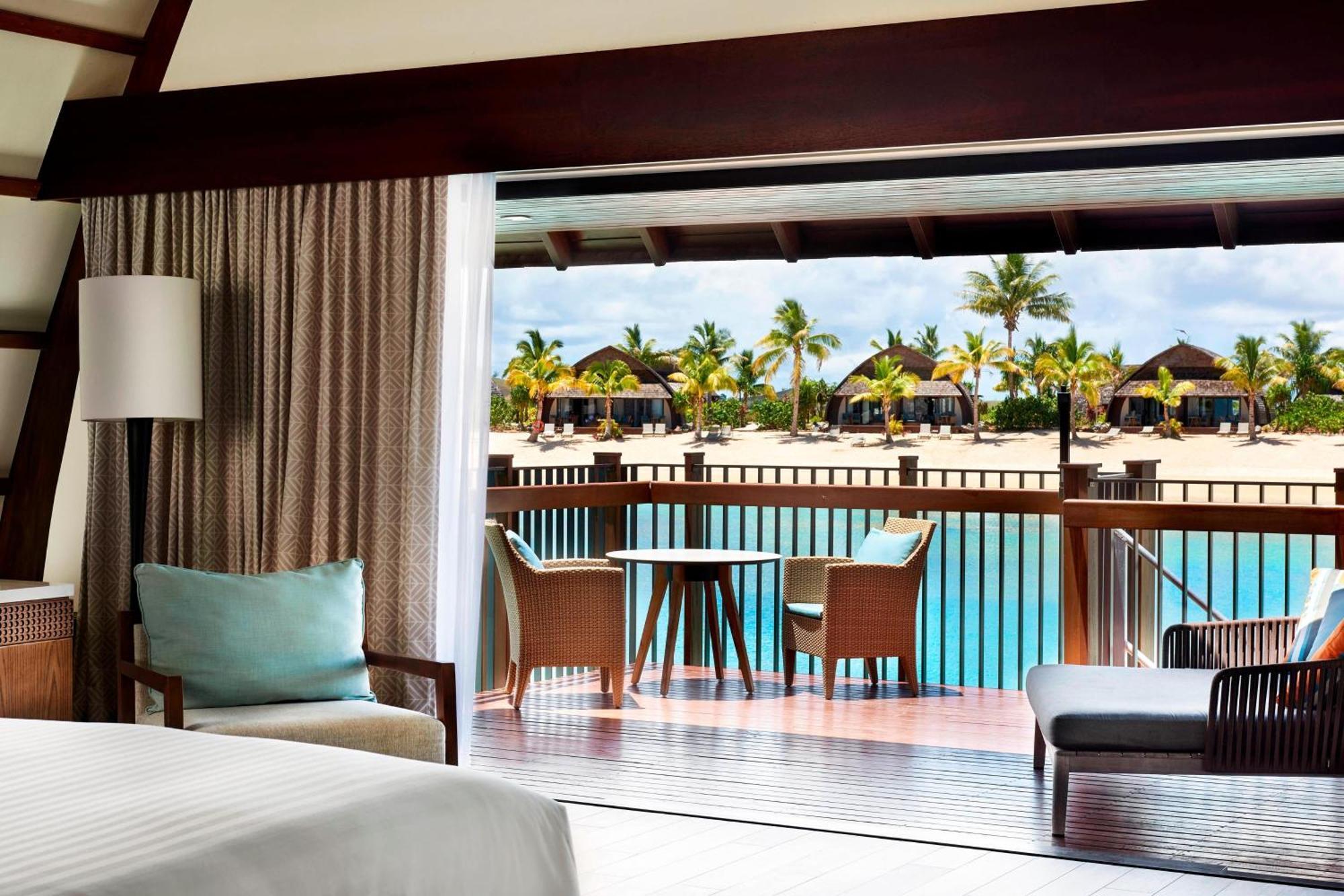 Fiji Marriott Resort Momi Bay Exterior foto A view from a room at the resort
