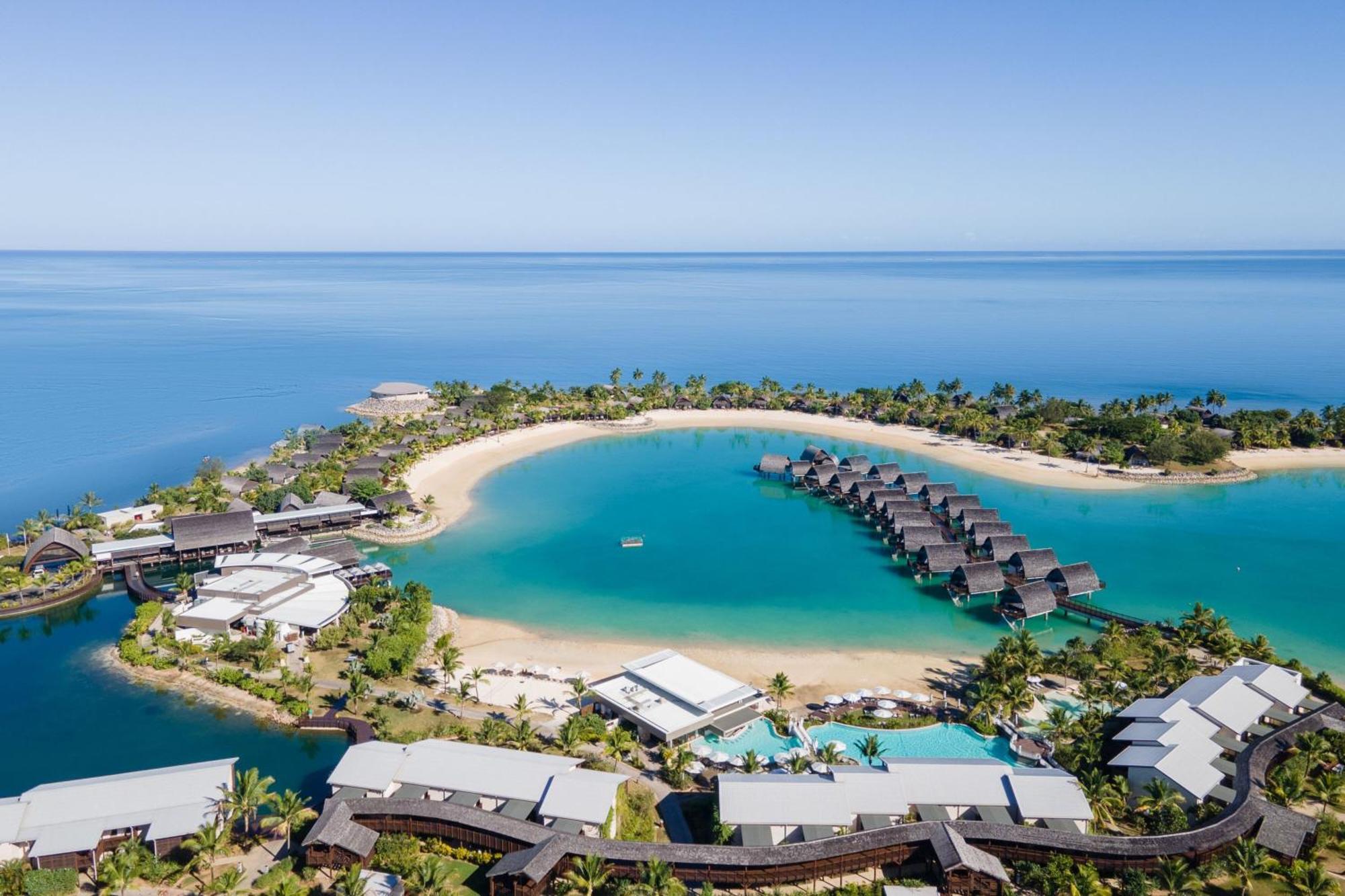 Fiji Marriott Resort Momi Bay Exterior foto Aerial view of the resort